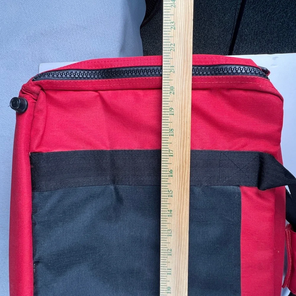 Wenoka Dive-Pac Scuba Gear Bag OS Red Black Vintage Canvas Travel Duffle